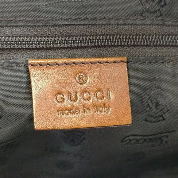 GUC Large  Pink Gucci GG Monogram Crystal Hysteria Hand Bag  Coated Canvas - Picture 8 of 12